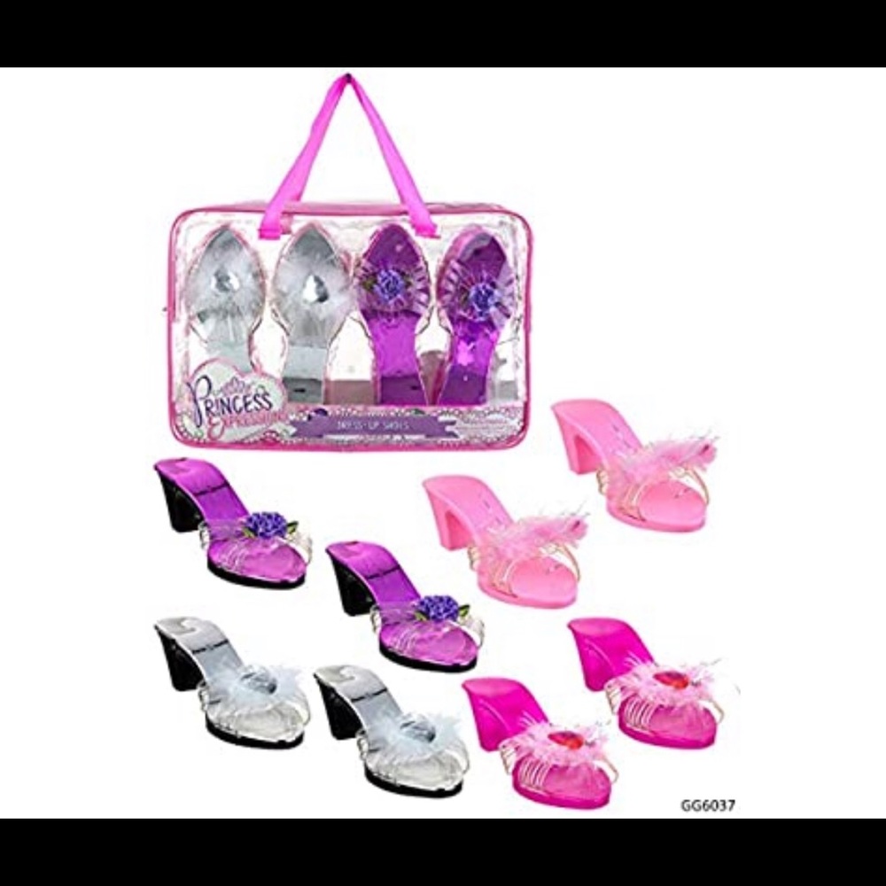 Princess Expressions Girls Dress Shoes  pack 4)